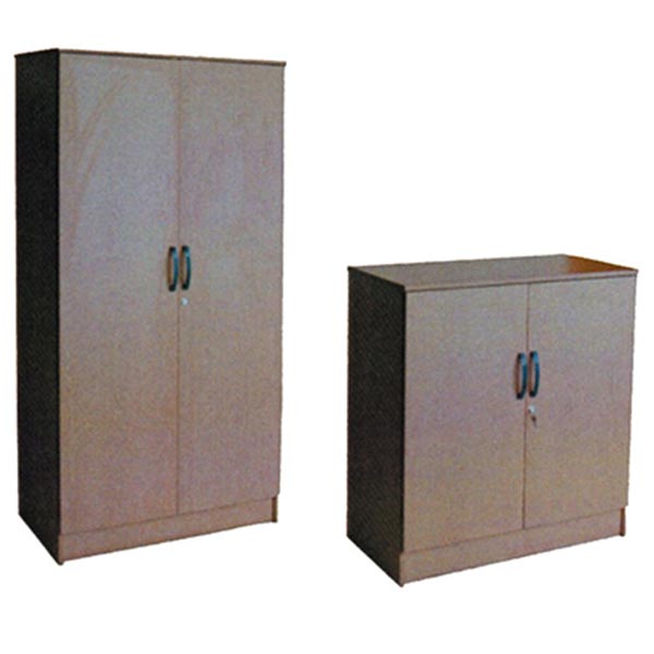 Office storage units in wood or steel from Verco, Bisley etc.